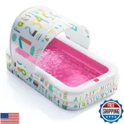 QPAU Kiddie Pool – 65" x 39" Inflatable Pool for Kids and Toddlers, Ball Pit