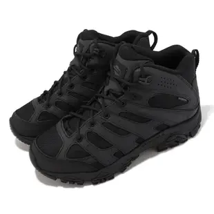 Merrell 戰術靴 Moab 3 Mid Tactical WP 全黑 黑 防水 男鞋 【ACS】 ML003911