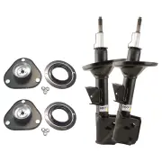 Front Shock Absorbers & Strut Mount Bearing Kit for Toyota Rav 4 GSA33R 07-13