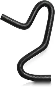 TKKEUEP 3/8 Inch ID Molded Fuel Line Rubber Hose Elbow Bends Universal 45, 90, 135, 180 Degree Bend Fuel Hose