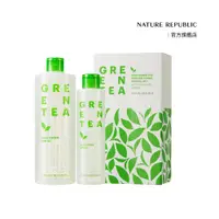 在飛比找蝦皮購物優惠-Nature Republic 純淨綠茶溫和化妝水 買大送小