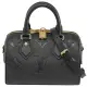 【Louis Vuitton 路易威登】LV M58953 SPEEDY 20 經典LOGO小牛皮壓花手提兩用包波士頓包(現貨)