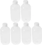 Kisangel 1set Reloading Bottle from Toiletries Reusable Shot Bottles Shape Travel Refillable Bottles Multipack Travel Size Perfume Refill Bottle Juicing Portable Pp 6pcs