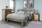 CRONULLA DOUBLE OR QUEEN 6 PIECE (THE LOT) BEDROOM SUITE - BED WITH DOONA FOOT -
