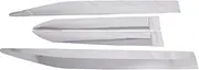 Compatible for Toyota Rush 2019-2021 2022 Side Door Body Door Molding Strips Cover Trims Sticker Carbon Fiber Car Styling Accessories(Chrome)