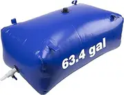Water Bladder Storage Container Large Water Storage Bladder Portable Collapsible for Outdoor Camping Emergency Bladder Agricultural Drought Watering (240L)