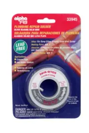 Alpha Fry AM33945 Flow-Temp Lead-Free Plumbing Solid Solder Wire (Pack of 6)