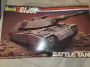 Vintage Revell G.I Joe Battle Tank Plastic Model Kit #8902U1 OPEN BOX