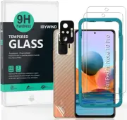 Ibywind Screen Protector for Redmi NOTE 10 PRO 4G(6.67"), [Pack of 2] with Ca...