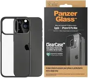 PanzerGlass Clearcase for iPhone 15 Pro Max, Black