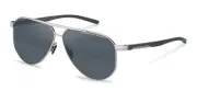 PORSCHE DESIGN P8983 Sunglasses Sun Glasses C187 SHINY-PALLADIUM-GREY Authentic