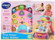VTech First Steps Baby Walker Pink
