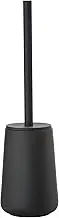 Zone Denmark Nova One Ceramic Toilet Brush with Brush Holder Soft Touch Coating Diameter 10.3 cm Height 37 cm Black
