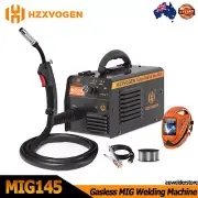 AU Mini MIG Welder MIG Welding Machine Gasless Flux Core Weld Iron 220V MIG145