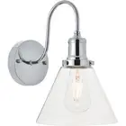 Living District LD4017W7C Histoire 1 Light 8 inch Chrome Wall Sconce Wall Light