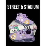 Women's ADIDAS NMD_R1 x KEVIN LYONS JUNIOR SHOES 'MONSTER' US (7.5 women)