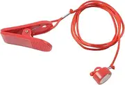 domoi Running Machine Key Treadmill Magnetic Switch Lock Fitness Red