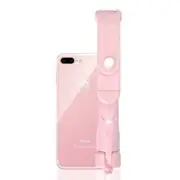 3 In 1 Bluetooth Tripod Monopod Selfie Stick Phone Holder With Remote Control Pink Selfie Sticks