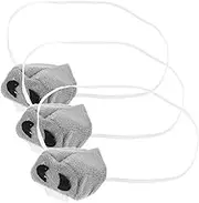 Abaodam 3pcs Adorable Donkey Nose Plush Prop Set Comfortable Elastic Band for Secure Fit Donkey Costume Accessory for Cosplay Roleplaying Fun