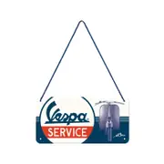Nostalgic-Art Hanging Sign Vespa Service
