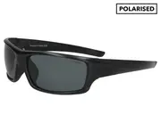 Dirty Dog Men's Clank Polarised Sunglasses - Satin Black/Grey