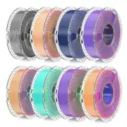 SUNLU 3D Printer Filament Bundle - Dual & Triple Color Silk Filament Vacuum P...