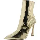 Steve Madden Womens Dilara Patent Pointed Toe Mid-Calf Boots Shoes BHFO 5300