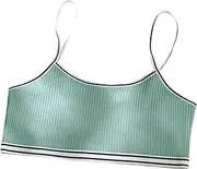 [iiniim] Kids Girls Summer Cami Bra Candy Color Seamless Bralette Straps Sleeping Sports Bra Tank Tops Kids Clothes Costume