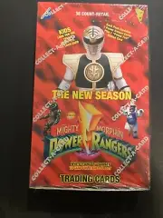 New Season Mighty Morphin Power Ranger Trade card Red Box 1994 sealed Free Ship