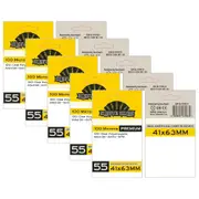10x 55pc Sleeve Kings 41x63mm Board Game Card Sleeves Mini American Protector