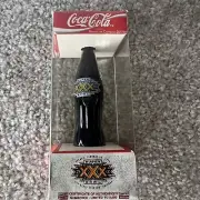 Coca Cola Miniature Contour Bottle Super Bowl XXX Limited To 2500 NIB