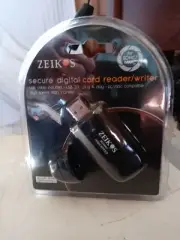 Zeikos Secure Digital Card Reader/Writer For PC/MAC, ZE-SDR5, Pack of One
