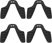 VGOL 4pcs Anti-Slip Glasses Nose Pads Black Silicone Clip Nose Pads for Cycling Sunglasses Sports Glasses Non-Slip Silicone Nose Pads Aperture 3mm