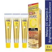 MELANO CC Premium Brightening Essence Lighten Acne Scar Anti- Dark Spot(3x 20ml)