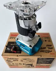 Makita RT001GZ Rechargeable Laminate Router Trimmer 40V max Tool Only