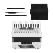 37 Key 96 Bass Accordion Concertina Sturdy for Solo and Ensemble Professional