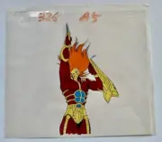 Vintage Jushin Liger Animation Cel And Pencil Drawing