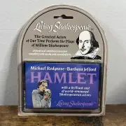 New Vintage Living Hamlet Audio Cassette Tape Brand New Michael Redgrave