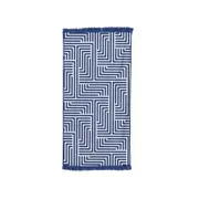 Rectangular Quick Dry Beach Towel with Tassel Success