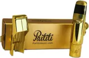 Professional Gold Plated Alto Saxophone Metal Mouthpiece #6