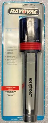 RAYOVAC ROUGHNECK 3D XTREME FLASHLIGHT NEW OLD STOCK VINTAGE