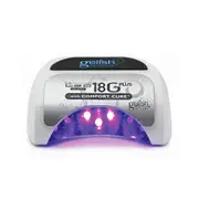 Gelish Corded 18G Plus LED / UV Lamp Light Gel Nail Dryer Manicure Comfort Cure