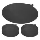 10X(5 Pack Electric Induction Hob Protector Mat -Slip Mat Silicone Pad2431