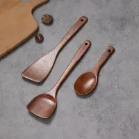 在飛比找蝦皮購物優惠-♥不粘鍋廚具套裝柯木炒菜木鏟子kitchen utensil