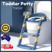 Child Potty Training Seat Toddler Toilet Chair with Ladder Step-Up Stool