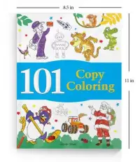 在飛比找博客來優惠-101 Copy Coloring: Fun Activit