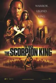 SCORPION KING MOVIE POSTER 2 Sided ORIGINAL Advance 27x40 DWAYNE JOHNSON