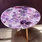Elegant Side Coffee Table Luxury Counter Top Desk Modern Hallway Furniture Decor