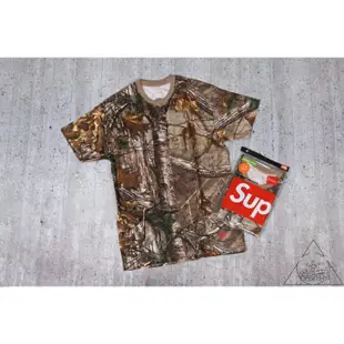 【HYDRA】Supreme Hanes Realtree Tagless Tee 叢林迷彩 短T 單件【SUP120】