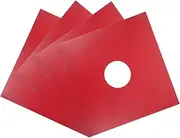 TOKIDNY 4pcs Vinyl Record Outer Sleeves Protective Paper Covers for Albums Essential Vinyl Record Accessories for Storage and Display and Lightweight Design